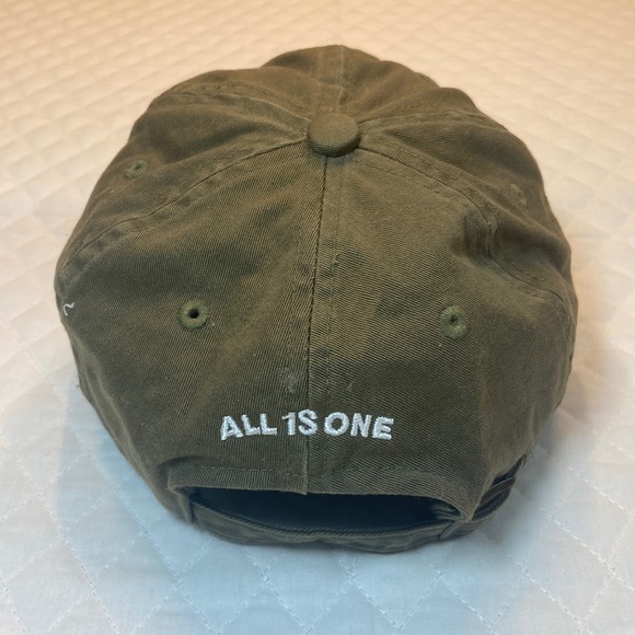 Hard Rock Cafe PARIS Army Green Ball Cap I purchased in Paris in 2001. - Picture 5 of 9